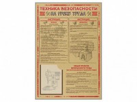Стенд-уголок "Техника безопасности на уроках труда" - fgospostavki.ru - Верхняя Пышма