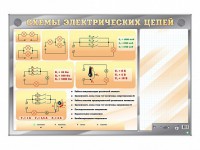 Электрифицированный стенд "Схемы электрических цепей" с маркерными полями - fgospostavki.ru - Верхняя Пышма