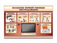 Многофункциональный интерактивный стенд-тренажер "Оказание первой помощи пострадавшим" для учащихся общеобразовательных учреждений - fgospostavki.ru - Верхняя Пышма