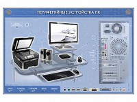 Электрифицированный информационный стенд-тренажер "Периферийные устройства персонального компьютера" с функцией контроля и обучения - fgospostavki.ru - Верхняя Пышма