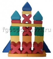 Мягкий модуль-конструктор "Башня" (21 элемент) - fgospostavki.ru - Верхняя Пышма
