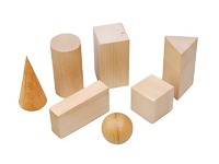 Набор "Тела геометрические" (деревянные) - fgospostavki.ru - Верхняя Пышма