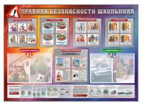 Стенд-уголок "Правила безопасности школьника" - fgospostavki.ru - Верхняя Пышма