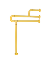 Поручень напольно-настенный с антибактериальным покрытием (желтый) - fgospostavki.ru - Верхняя Пышма