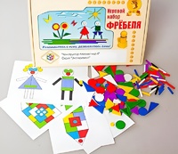 Игровой набор Фребеля "Конструктор плоскостной-4" (Серия "Эксперимент") - fgospostavki.ru - Верхняя Пышма