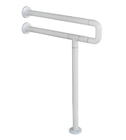 Поручень напольно-настенный с антибактериальным покрытием (белый) - fgospostavki.ru - Верхняя Пышма