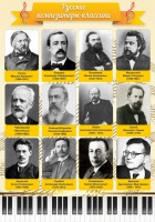 Стенд "Русские композиторы-классики" - fgospostavki.ru - Верхняя Пышма