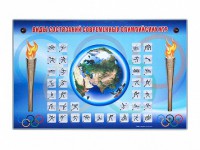 Электрифицированный стенд "Виды состязаний современных Олимпийских игр" - fgospostavki.ru - Верхняя Пышма