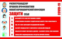 Плакат "Правила профилактики коронавируса" - fgospostavki.ru - Верхняя Пышма