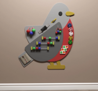 Бизиборд «Перелетный снегирь» - fgospostavki.ru - Верхняя Пышма