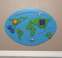 Бизиборд «Планета Земля» - fgospostavki.ru - Верхняя Пышма