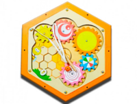 Бизиборд «Пчелиные соты №5» - fgospostavki.ru - Верхняя Пышма