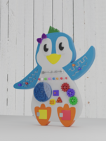 Бизиборд «Радостный пингвин» - fgospostavki.ru - Верхняя Пышма