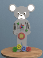 Бизиборд «Серая мышка» - fgospostavki.ru - Верхняя Пышма