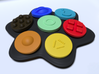 Полностью тактильный коммуникатор 7-кнопочный многоуровневый - fgospostavki.ru - Верхняя Пышма