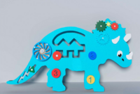 Бизиборд «Динозавр» - fgospostavki.ru - Верхняя Пышма