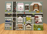 Настенная панель «Городские улицы» - fgospostavki.ru - Верхняя Пышма