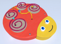 Настенный игровой элемент в виде головы гусеницы - fgospostavki.ru - Верхняя Пышма