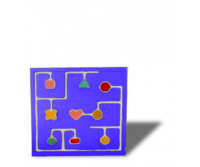 Развивающая панель для изучения движения фигур - fgospostavki.ru - Верхняя Пышма