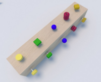 Развивающая панель «Винтовые цветочки » - fgospostavki.ru - Верхняя Пышма