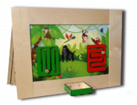 Тактильно-развивающая панель «Животные» - fgospostavki.ru - Верхняя Пышма