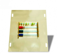 Тактильно-развивающая панель «Цветные счеты» - fgospostavki.ru - Верхняя Пышма