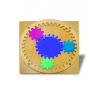 Тактильно-развивающая панель «Цветные шестеренки» - fgospostavki.ru - Верхняя Пышма