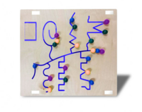 Панель-лабиринт «Петляющие дорожки» - fgospostavki.ru - Верхняя Пышма