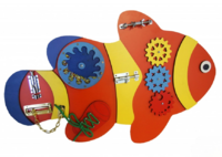 Бизиборд «Оранжевая рыбка» - fgospostavki.ru - Верхняя Пышма