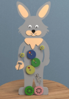 Бизиборд «Пасхальный кролик» - fgospostavki.ru - Верхняя Пышма