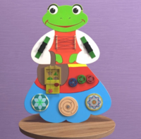 Бизиборд «Лягушка» - fgospostavki.ru - Верхняя Пышма