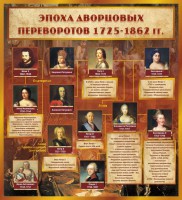 Стенд "Эпоха дворцовых переворотов" - fgospostavki.ru - Верхняя Пышма