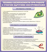 Стенд "Техника безопасности при работе с утюгом" - fgospostavki.ru - Верхняя Пышма