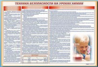 Стенд-уголок "Техника безопасности на уроках химии" - fgospostavki.ru - Верхняя Пышма