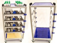 Мобильная стойка для хранения наборов ГИА по химии - fgospostavki.ru - Верхняя Пышма