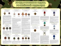 Стенд "Государственные ордена РФ" - fgospostavki.ru - Верхняя Пышма