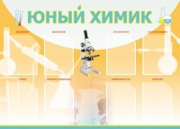 Стенд "Юный химик" Вариант 1 - fgospostavki.ru - Верхняя Пышма