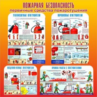 Стенд "Пожарная безопасность" Вариант 2 - fgospostavki.ru - Верхняя Пышма