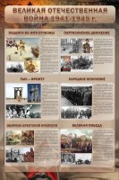 Стенд "Великая Отечественная война" (события) - fgospostavki.ru - Верхняя Пышма