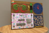 Бизиборд «Для девочек» - fgospostavki.ru - Верхняя Пышма