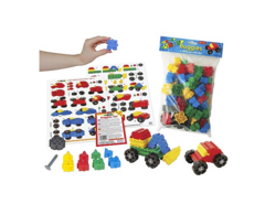 Конструктор «Транспортные средства» 64 детали - fgospostavki.ru - Верхняя Пышма