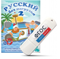 Игры по русскому языку для начальной школы "Русский без нагрузки 2" на USB - носителе - fgospostavki.ru - Верхняя Пышма