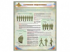 Стенд "Строевая подготовка" - fgospostavki.ru - Верхняя Пышма