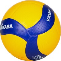 Мяч волейбольный Mikasa V300W (размер 5, синтетическая кожа, профессиональный) - fgospostavki.ru - Верхняя Пышма