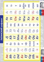 Таблица "Латинский алфавит" (винил) - fgospostavki.ru - Верхняя Пышма