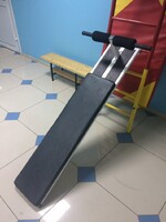 Доска для пресса навесная на шведскую стенку с двумя валиками (длина 1,5 метра) - fgospostavki.ru - Верхняя Пышма