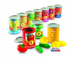 Набор для счета от 1 до 10 "Консервы" - fgospostavki.ru - Верхняя Пышма