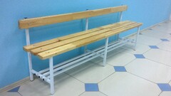 Скамья для раздевалок со спинкой (2,5 метра) - fgospostavki.ru - Верхняя Пышма
