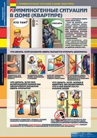 Комплект таблиц. ОБЖ. Поведение в криминогенных ситуациях. - fgospostavki.ru - Верхняя Пышма