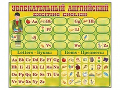 Комплект оборудования "Английский алфавит" с комплектом тематических магнитов - fgospostavki.ru - Верхняя Пышма